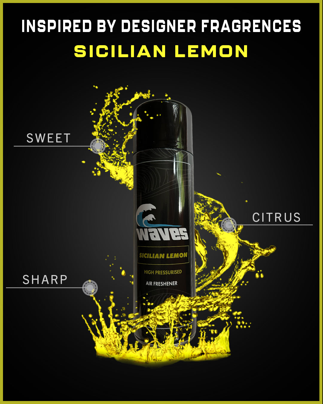 SICILIAN LEMON LUXURY AIR FRESHENER